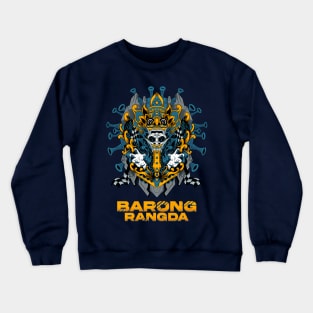 Barong x Rangda (Indonesian Culture Art) Crewneck Sweatshirt